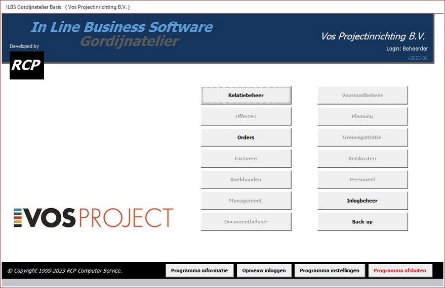 Vos Projectinrichting BV